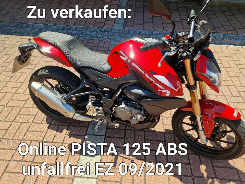 Motorrad verkaufen Online Pista 125 ABS Ankauf